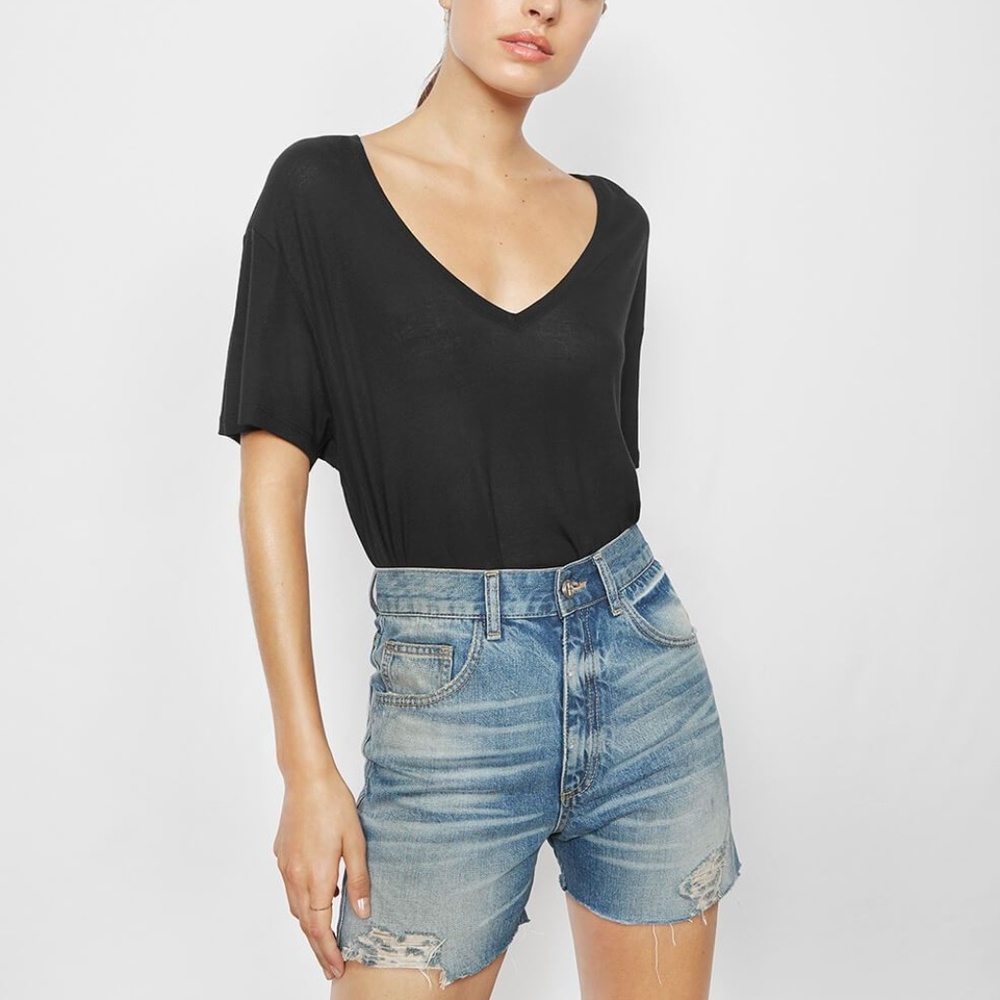 Anine Bing Denim Shorts 25
